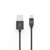 Evelatus Apple Lightning cable 2M MFI07 Juodas