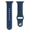 Evelatus Apple Watch 42/44/45mm Silicone Loop Watch Straps (140mm M/L) Mėlyna