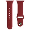 Evelatus Apple Watch 42/44/45mm Silicone Loop Watch Straps (140mm M/L) Plum