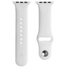 Evelatus Apple Watch 42/44/45mm Silicone Loop Watch Straps (140mm M/L) Baltas