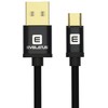 Kabelis USB Evelatus Kabelis microUSB 1.2m Evelatus EDC02 paauksuotas BL