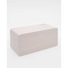 Evelatus EMC01 Digitāls Koka kubs Pulkstenis Modinātājs uzrāda mitrumu temperatūru + USB lādētājs Balts