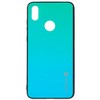 Dėklas Evelatus Huawei P Smart 2019 Gradient Glass Case 6 Lagoon