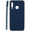 Evelatus Huawei P30 Lite Soft Touch Silikoninis dėklas with Strap Dark Mėlyna