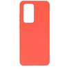 Dėklas Evelatus Huawei P40 Pro Soft Touch Silicone Raudona