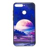 Dėklas Evelatus Huawei Y6 2018 Picture Glass Case Valley Moon