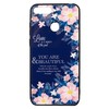 Dėklas Evelatus Huawei Y6 2018 Picture Glass Case Flower Power