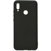 Evelatus Huawei Y7 2019 Nano Silikoninis dėklas Soft Touch TPU Juodas