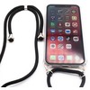 Dėklas Evelatus Apple iPhone 11 Pro Silicone Transparent with Necklace TPU Strap Transparent