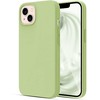 Evelatus Apple iPhone 13 Premium Soft Touch Silikoninis dėklas Matcha Žalias