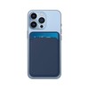Dėklas Evelatus Universal iPhone Genuine pocket with MagSafe Mėlyna