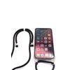 Dėklas Evelatus Apple iPhone X/XS Case with rope Juodas Transparent