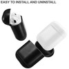 Evelatus Apple Airpods Leather apsauginis dėklas Juodas