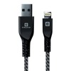 Kabelis USB Evelatus Kabelis Lightning 1m Evelatus Data Cable MFI02 Juodas MFi Licensed