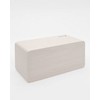 Evelatus EMC01 Digitāls Koka kubs Pulkstenis Modinātājs uzrāda mitrumu temperatūru + USB lādētājs Balts