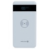 Evelatus EPB05 10000mAh Power Bank X2 USB / Micro USB-C Lightning + 10W bezvadu uzlādētājs balts
