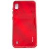 Evelatus Samsung Galaxy A10 Vanduo Ripple Full Color Electroplating Tempered Glass Case Raudona