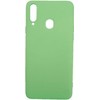 Evelatus Samsung Galaxy A20s Nano Silikoninis dėklas Soft Touch TPU Žalias