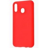 Evelatus Samsung A20E Nano Silikoninis dėklas Soft Touch TPU Raudona