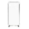 Dėklas Evelatus Samsung Galaxy A20e Silicone Transparent with Necklace TPU Strap Space Gray