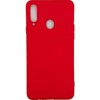 Evelatus Samsung Galaxy A20s Nano Silikoninis dėklas Soft Touch TPU Raudona