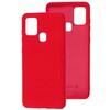 Evelatus Samsung Galaxy A21s Nano Silikoninis dėklas Soft Touch TPU Raudona