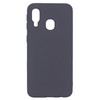 Evelatus Samsung Galaxy A40 Nano Silikoninis dėklas Soft Touch TPU Juodas