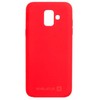Evelatus Samsung A6 2018 Nano Silikoninis dėklas Soft Touch TPU Raudona