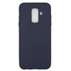 Evelatus Samsung Galaxy A6 Plus 2018 Nano Silikoninis dėklas Soft Touch TPU Midnight Mėlyna