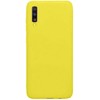 Evelatus Samsung Galaxy A70 Nano Silikoninis dėklas Soft Touch TPU Geltona