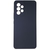 Dėklas Evelatus Samsung Galaxy A73 5G Premium Soft TouchSilicone Case Navy Mėlyna
