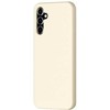 Evelatus Samsung Galaxy A14 5G Nano Silikoninis dėklas Soft Touch TPU rusvai gelsvas