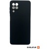 Evelatus Samsung Galaxy A22 4G Nano Silikoninis dėklas Soft Touch TPU Juodas