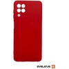Evelatus Samsung Galaxy A22 4G Nano Silikoninis dėklas Soft Touch TPU Raudona