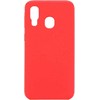 Evelatus Samsung Galaxy A40 Nano Silikoninis dėklas Soft Touch TPU Raudona