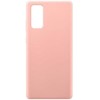 Evelatus Samsung Galaxy Note 20 Nano Silikoninis dėklas Soft Touch TPU rusvai gelsvas