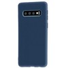 Evelatus Samsung Galaxy S10+ Nano Silikoninis dėklas Soft Touch TPU Dark Mėlyna