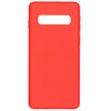 Evelatus Samsung Galaxy S10 Nano Silikoninis dėklas Soft Touch TPU Raudona