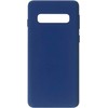 Evelatus Samsung Galaxy S10 Nano Silikoninis dėklas Soft Touch TPU Midnight Mėlyna