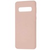 Evelatus Samsung Galaxy S10e Nano Silikoninis dėklas Soft Touch TPU Rožinė Sand