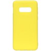 Evelatus Samsung Galaxy S10e Nano Silikoninis dėklas Soft Touch TPU Geltona