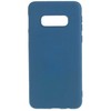 Evelatus Samsung Galaxy S10e Nano Silikoninis dėklas Soft Touch TPU Dark Mėlyna