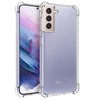 Evelatus Samsung Galaxy S21 Plus Military Shockproof Silikoninis dėklas TPU Transparent