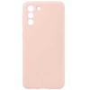 Evelatus Samsung Galaxy S21 Plus Nano Silikoninis dėklas Soft Touch TPU rusvai gelsvas