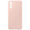 Evelatus Samsung Galaxy S21 Plus Nano Silikoninis dėklas Soft Touch TPU rusvai gelsvas