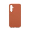Evelatus Samsung Galaxy S23 FE Premium Soft Touch Silikoninis dėklas Saddle Brown
