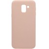 Evelatus Samsung J6 Plus Silikoninis dėklas Rožinė Sand