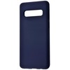 Evelatus Samsung Galaxy S10 Plus Premium Soft Touch Silikoninis dėklas Midnight Mėlyna