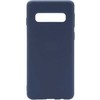 Evelatus Samsung S10 Soft Premium Soft Touch Silikoninis dėklas Midnight Mėlyna