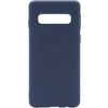 Evelatus Samsung S10 Soft Premium Soft Touch Silikoninis dėklas Midnight Mėlyna